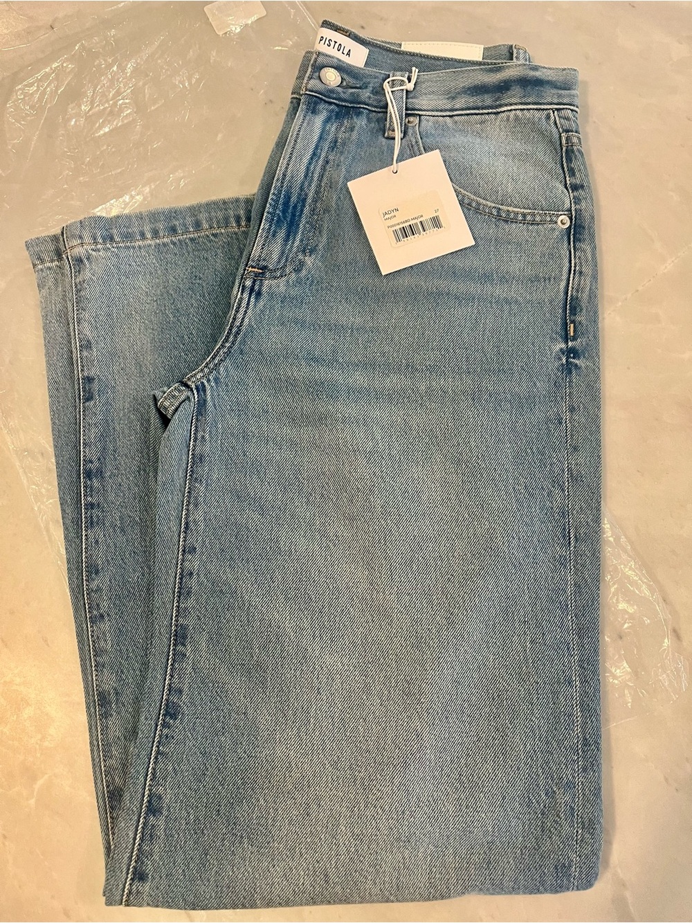 Pistola Jadyn Low Slung Palazzo Jeans in Major 27 NWT - Picture 7 of 8